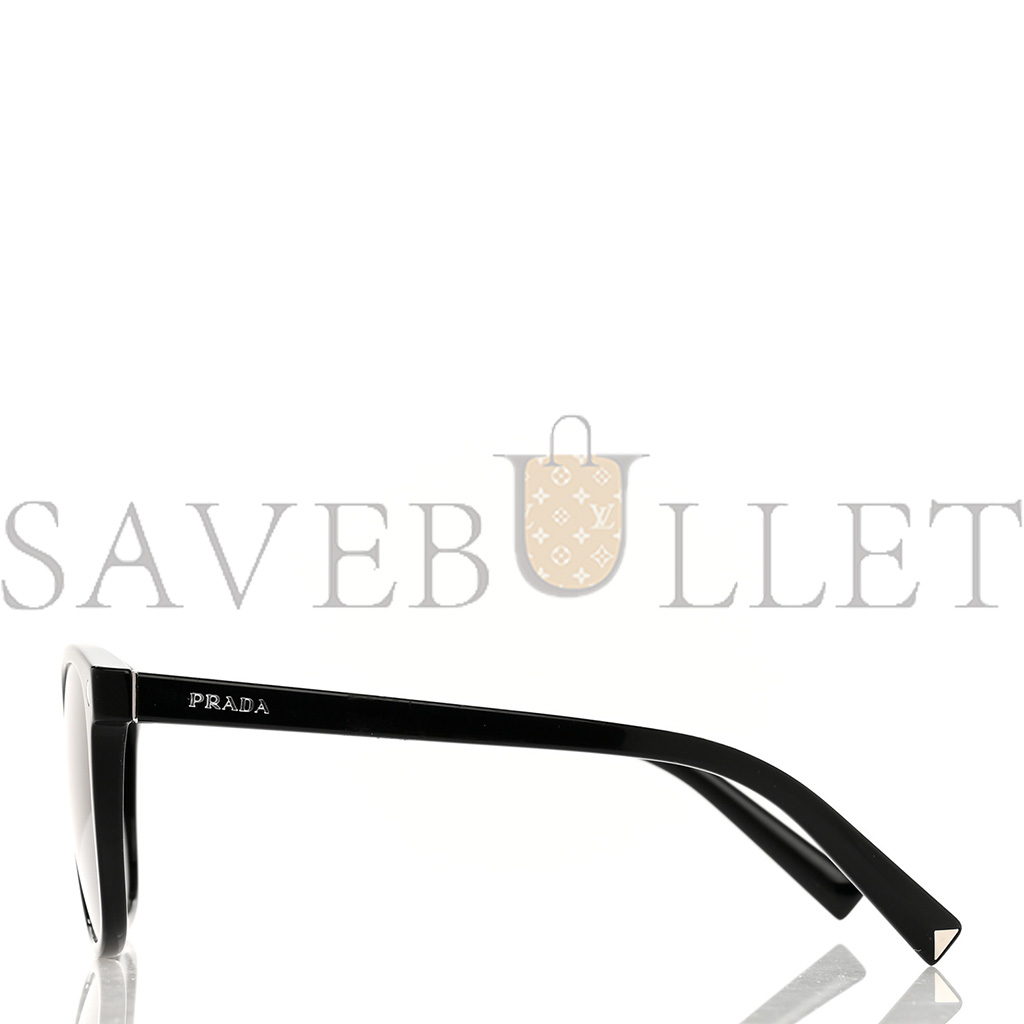 PRADA ACETATE SUNGLASSES SPR 22Z BLACK PRADA ACETATE SUNGLASSES SPR 22Z BLACK