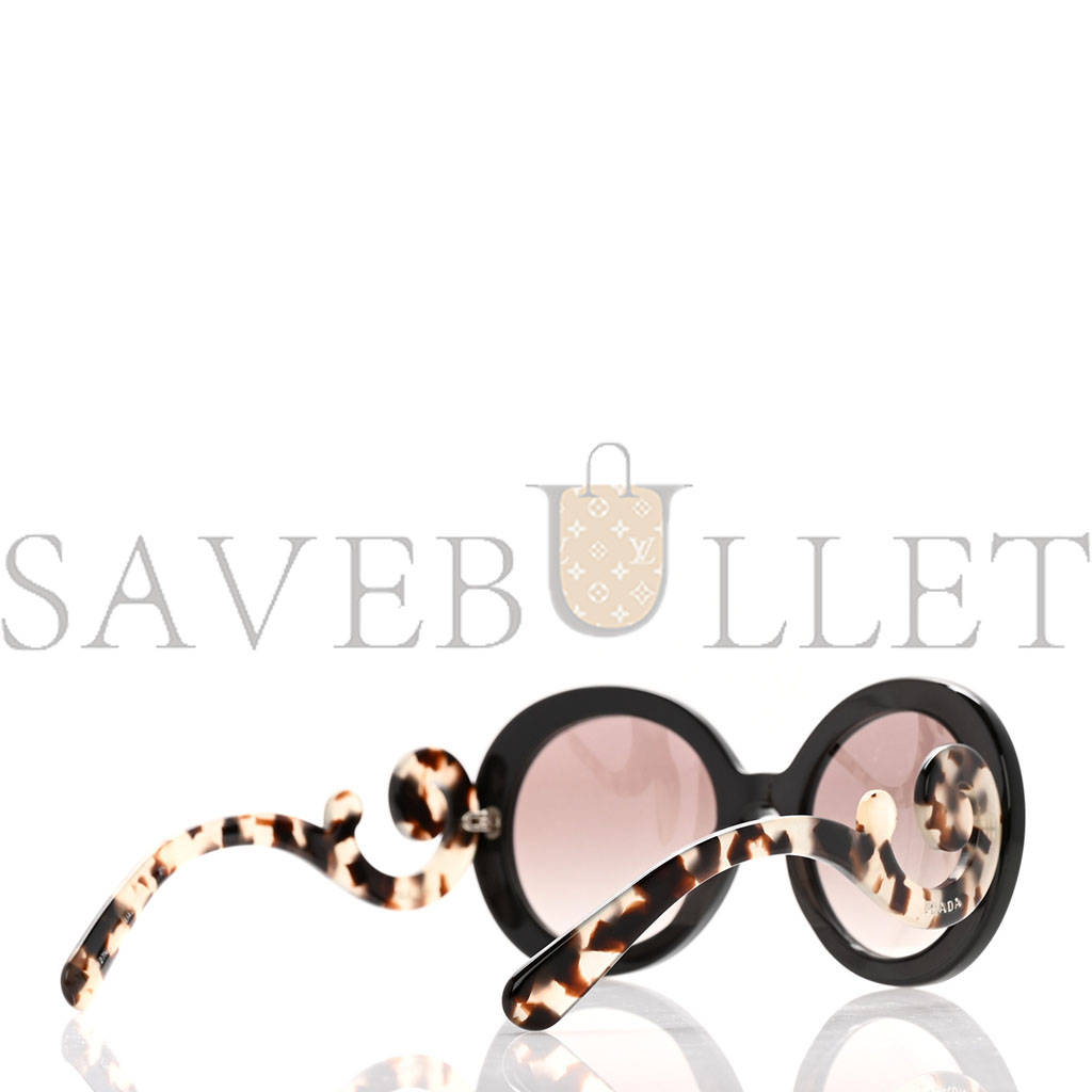 PRADA BAROQUE SUNGLASSES SPR 27N TORTOISE (15*13*6cm) PRADA BAROQUE SUNGLASSES SPR 27N TORTOISE (15*13*6cm)