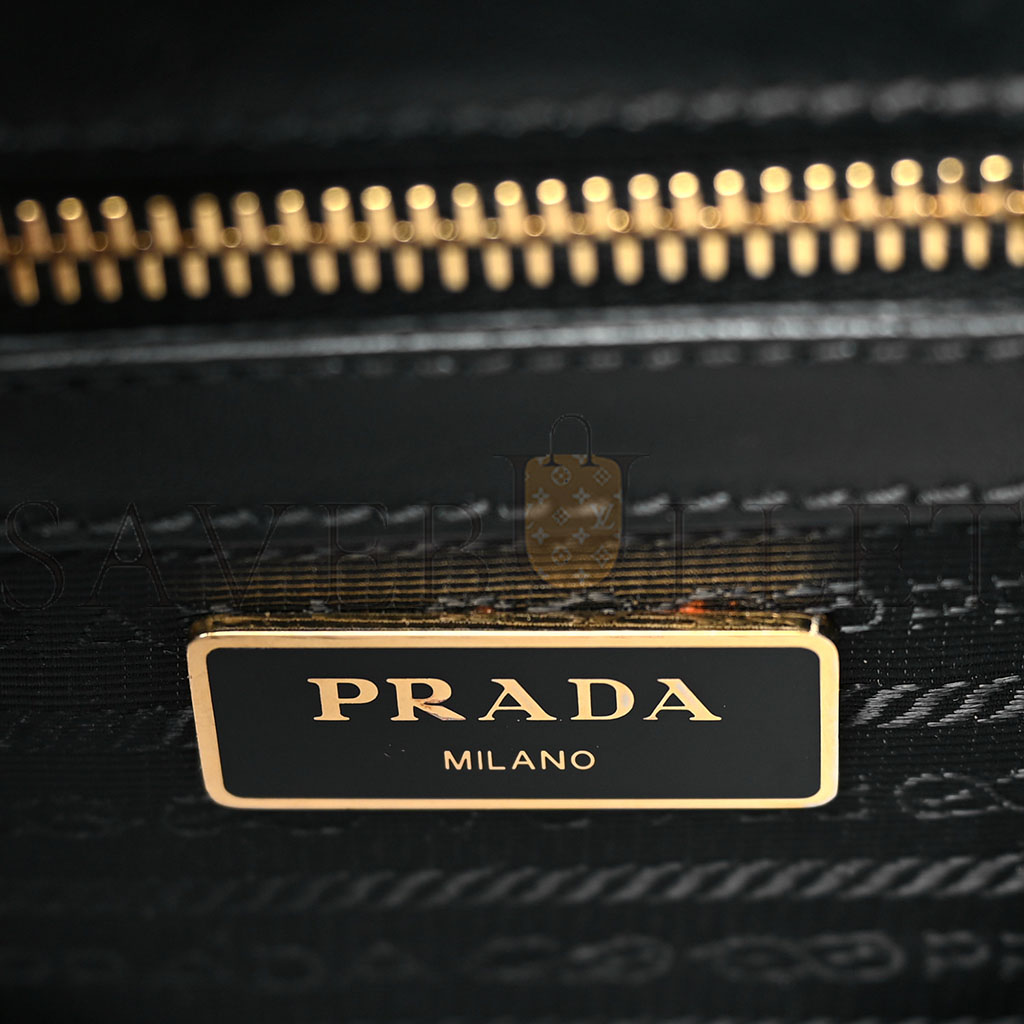 PRADA SAFFIANO SOFT CALFSKIN TOTE BLACK (26*22*10cm)