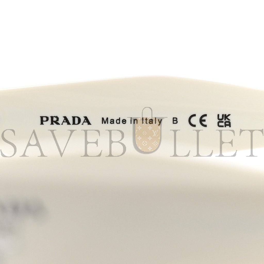 PRADA SUNGLASSES SPR 16W WHITE PRADA SUNGLASSES SPR 16W WHITE