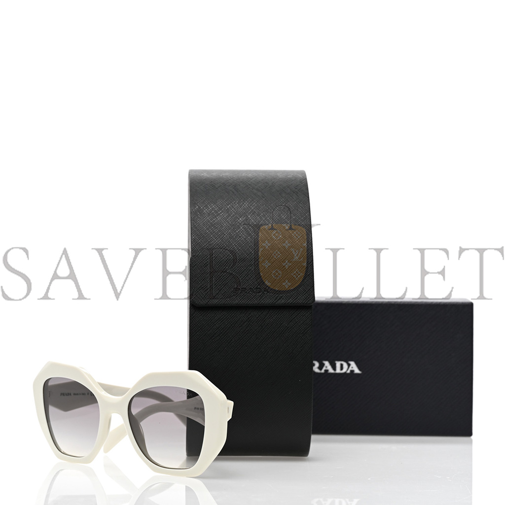 PRADA SUNGLASSES SPR 16W WHITE PRADA SUNGLASSES SPR 16W WHITE