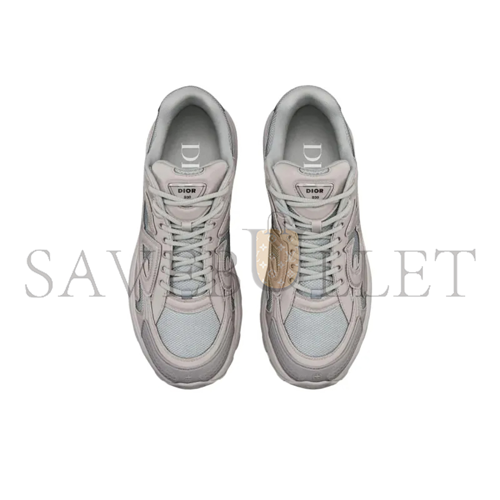 DIOR STONE ISLAND X DIOR B30 CASUAL SHOES MEN LOW-TOP KHAKI 3SN279ZAN_H812