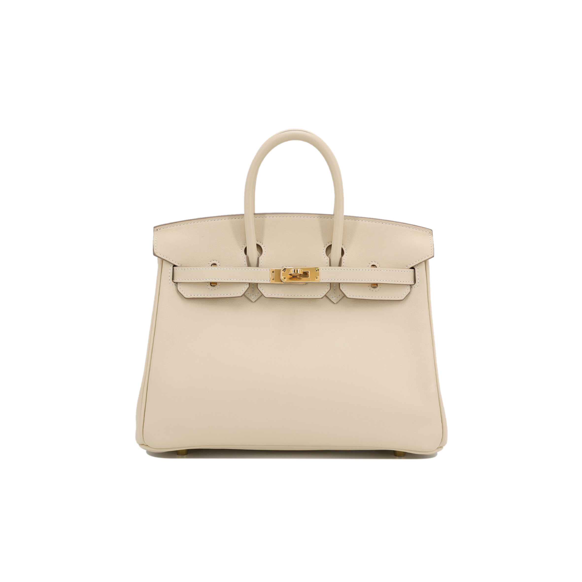HERMES MASTER BIRKIN TOUCH 25 MATTE CROCODILE LEATHER SILVER BUCKLE 10088357 (25*20*13cm)