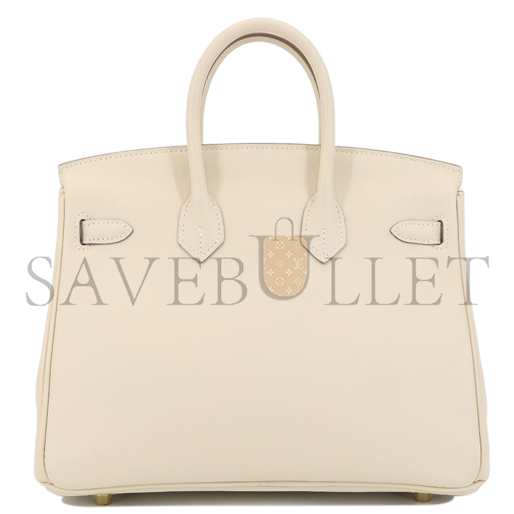 HERMES MASTER BIRKIN TOUCH 25 MATTE CROCODILE LEATHER SILVER BUCKLE 10088357 (25*20*13cm)