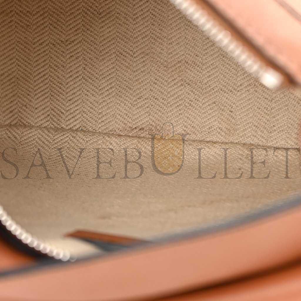 LOEWE CALFSKIN MINI PUZZLE BAG TAN (18*12.5*8cm)