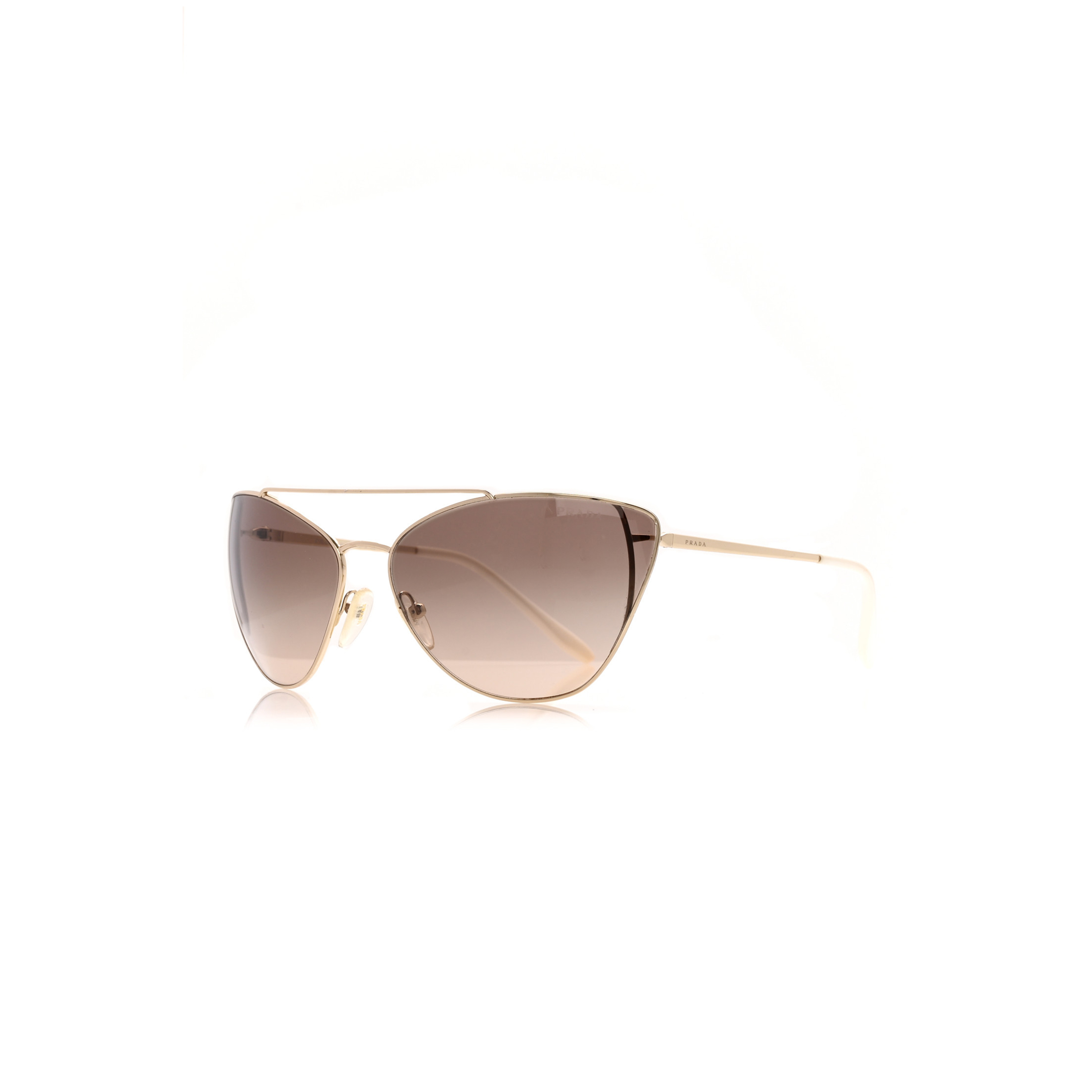 PRADA SPORT METAL SUNGLASSES SPR 65V GOLD PRADA SPORT METAL SUNGLASSES SPR 65V GOLD