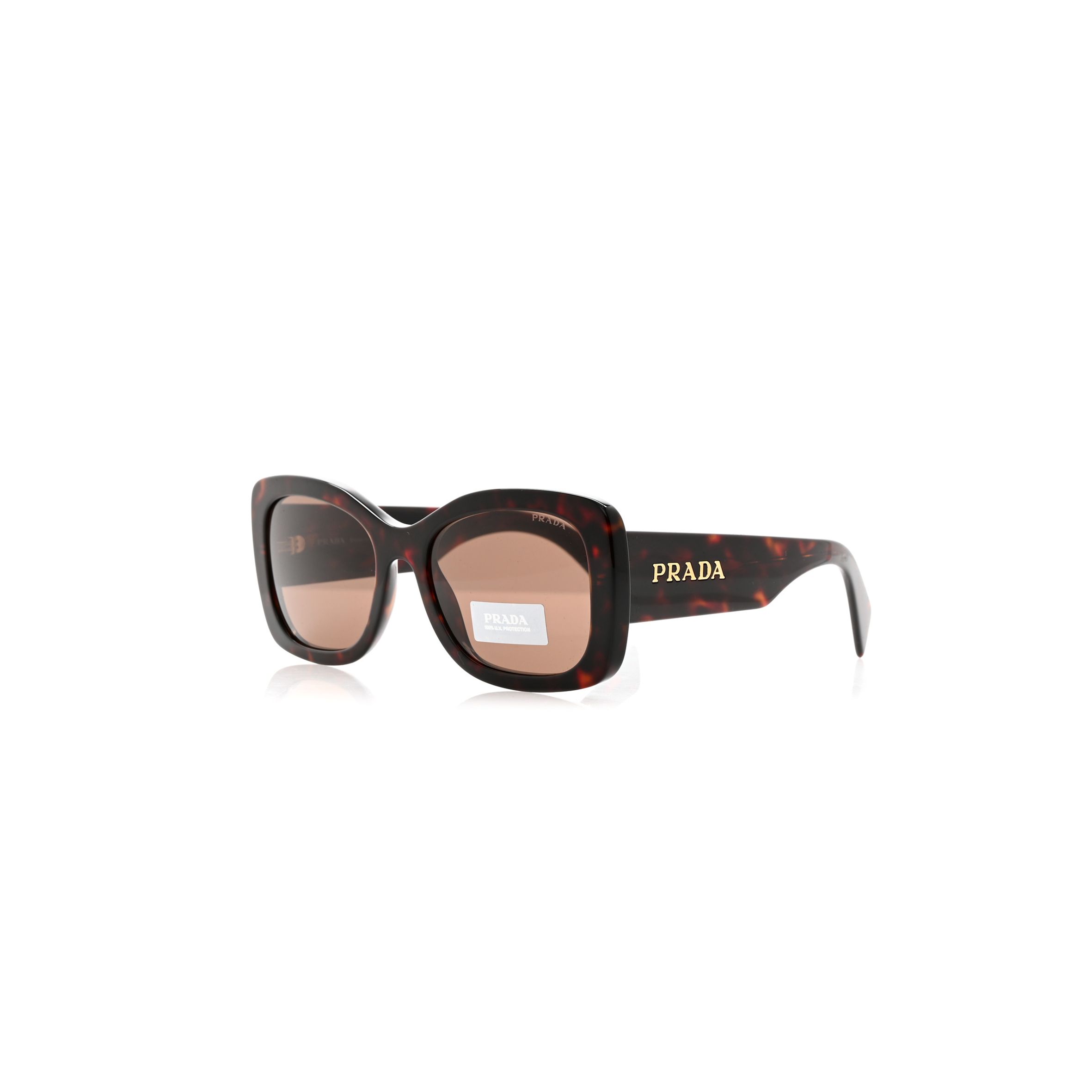 PRADA ACETATE SUNGLASSES SPR A08 TORTOISE PRADA ACETATE SUNGLASSES SPR A08 TORTOISE